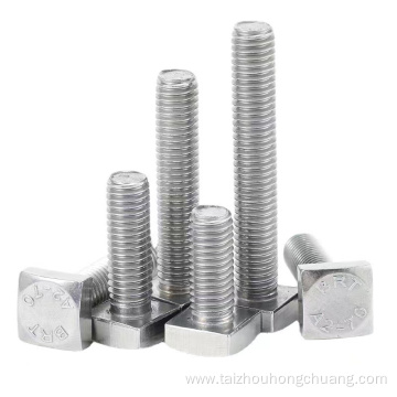 Square Head Bolts Stainless Steel 304 316